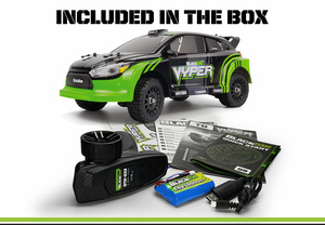 Vyper RX 1/16 4WD Rally Car - Green view 5