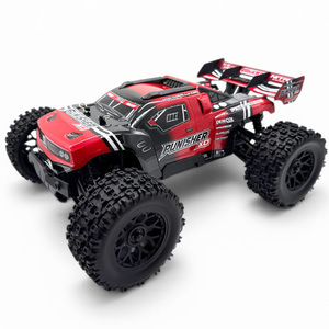 Punisher XD 4WD 2S Small Scale, RTR Monster Truck, Red