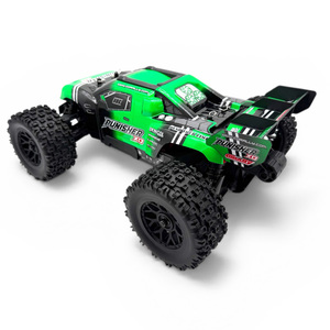 Punisher XD 4WD 2S Small Scale, RTR Monster Truck, Green view 4