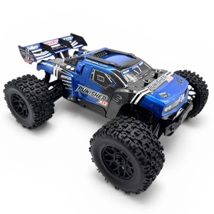 Punisher XD 4WD 2S Small Scale, RTR Monster Truck, Blue view 2