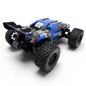 Punisher XD 4WD 2S Small Scale, RTR Monster Truck, Blue view 3