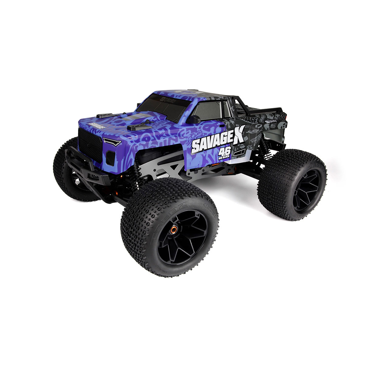 Savage X 4.6 GT-6 - Blue view 2