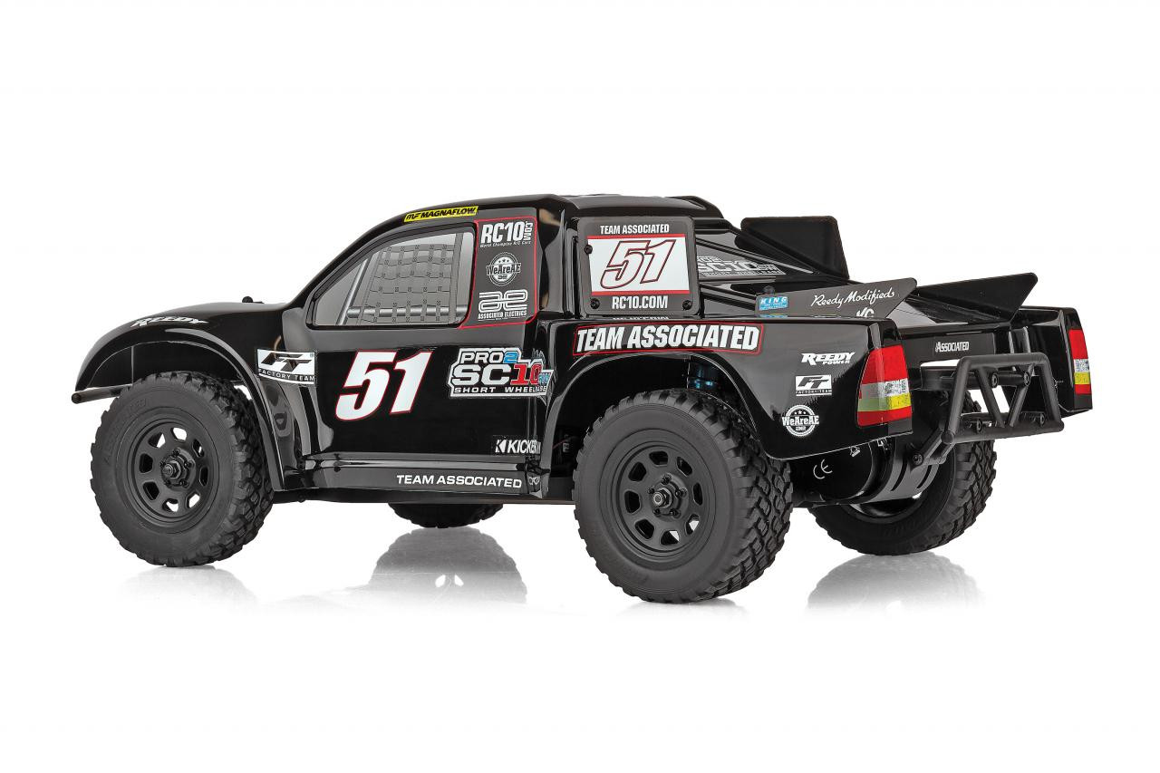 Pro2 SC10SW RTR - Black view 3