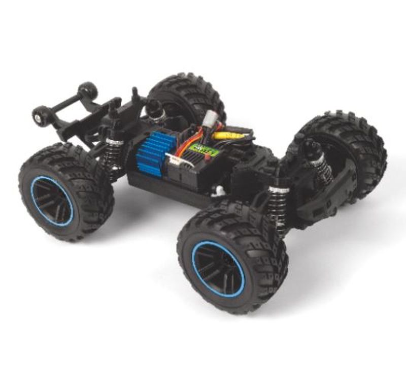 Spryte MT Turbo 1/20 4WD Electric Monster Truck - Blue view 4