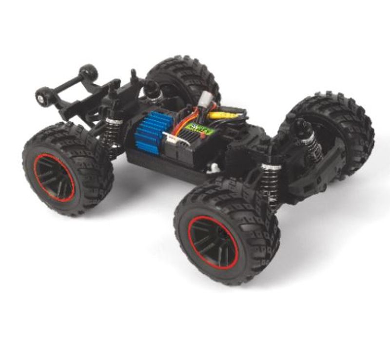Spryte MT Turbo 1/20 4WD Electric Monster Truck - Red view 4