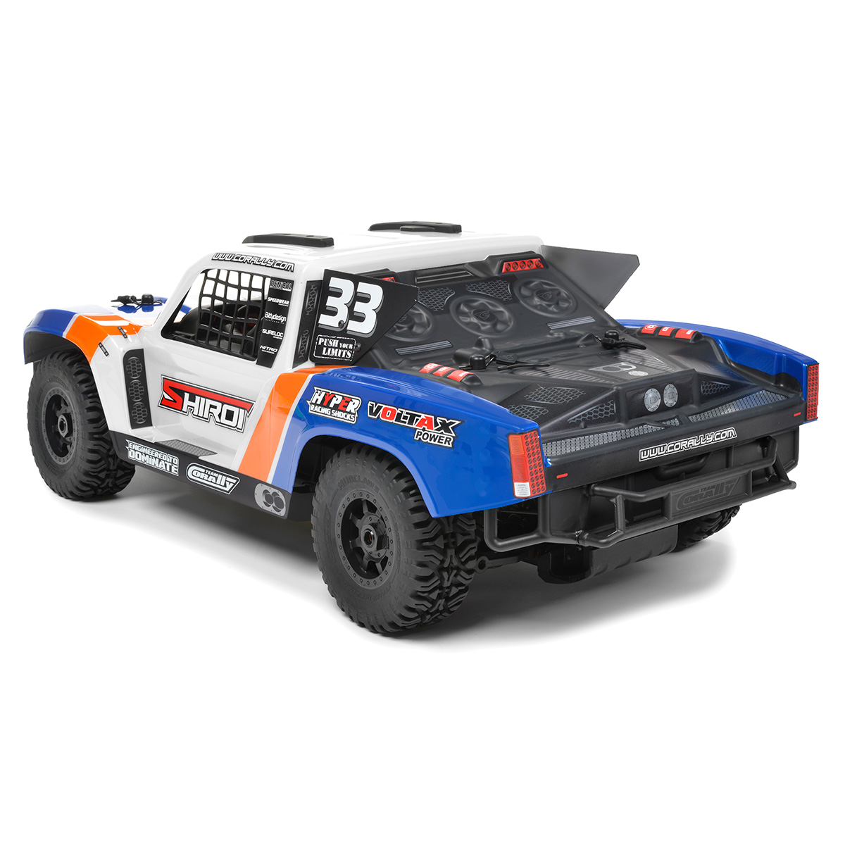 Shiroi XP6 1/8 6S Short Course Truck, RTR Version, Blue view 2