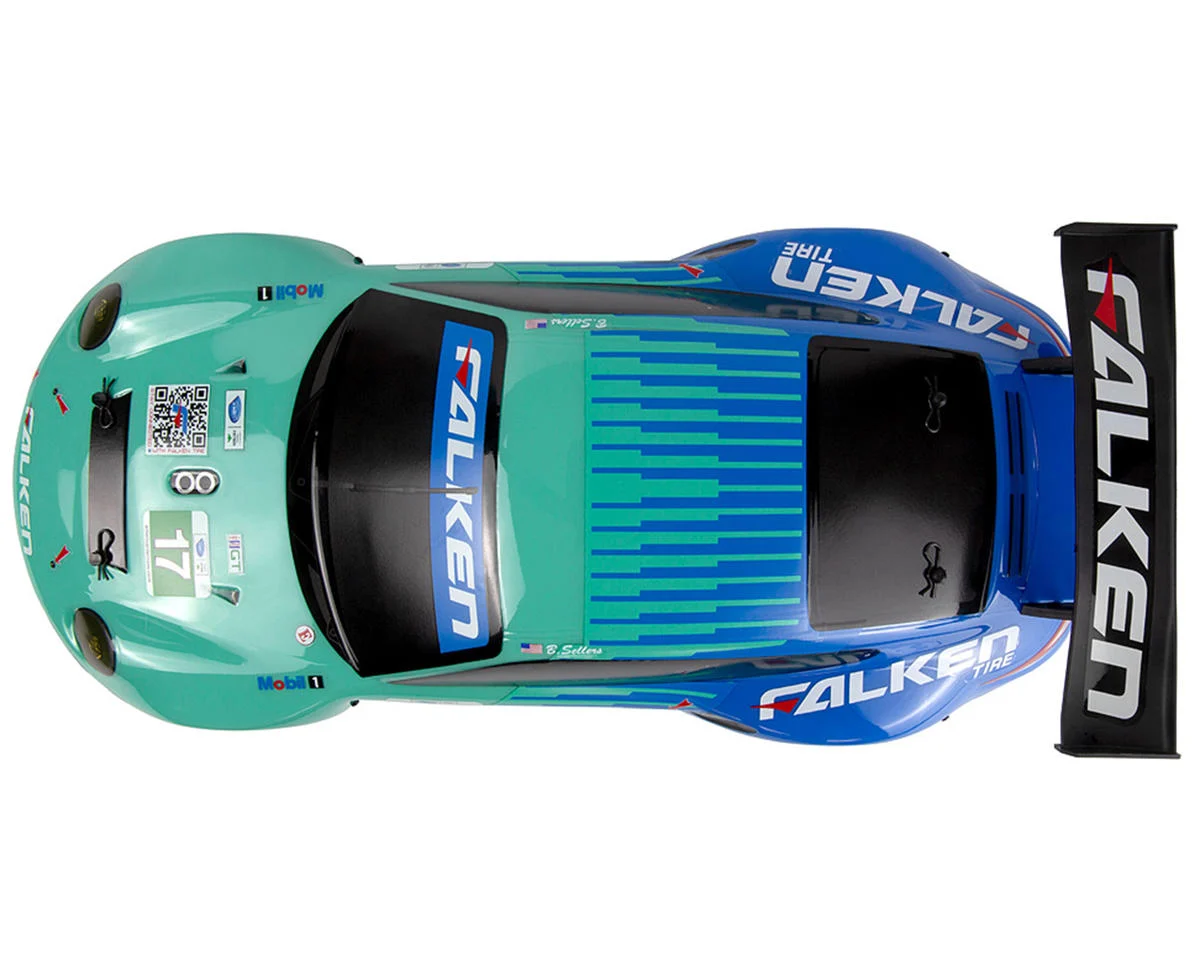 1/10 Electric Sport 3 Porsche 911 GT3 RSR Falken view 4
