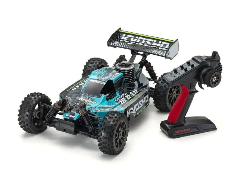 1:8 Scale Radio Controlled .21 Engine Powered 4WD Racing Buggy Readyset Inferno NEO 4.0 Color Type 2