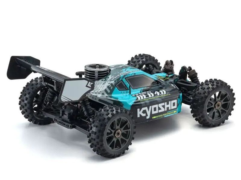 1:8 Scale Radio Controlled .21 Engine Powered 4WD Racing Buggy Readyset Inferno NEO 4.0 Color Type 2 view 3