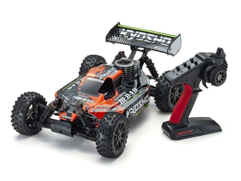 1:8 Scale Radio Controlled .21 Engine Powered 4WD Racing Buggy Readyset Inferno NEO 4.0 Color Type 1