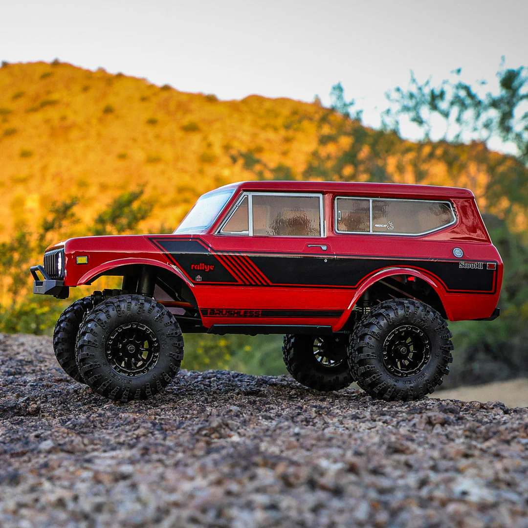 Ascent-18 International Scout II Brushless - 1/18 Scale Brushless Electric Rock Crawler view 12