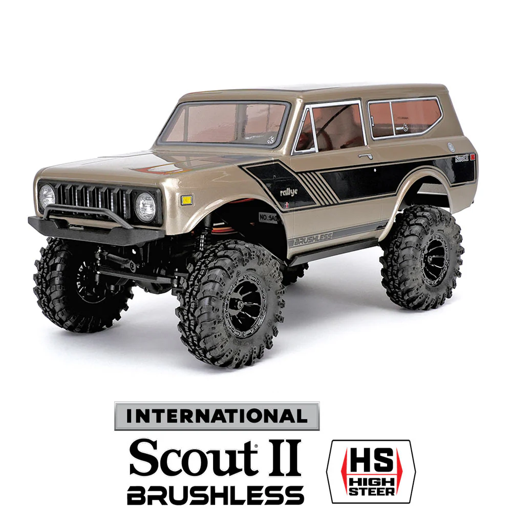 Ascent-18 International Scout II Brushless - 1/18 Scale Brushless Electric Rock Crawler
