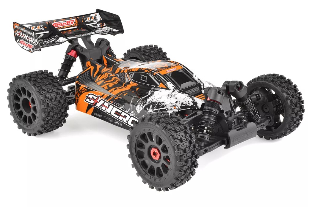 Syncro 2WD 1/8 3-4S Brushless Off Road Buggy, RTR, Orange view 2