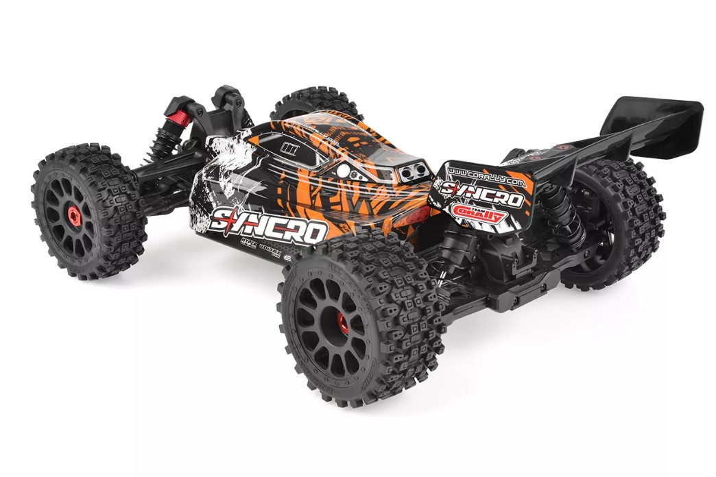 Syncro 2WD 1/8 3-4S Brushless Off Road Buggy, RTR, Orange view 3