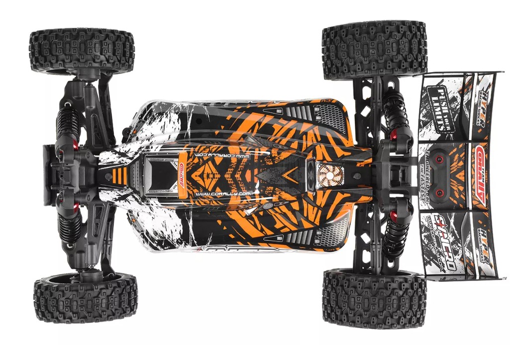 Syncro 2WD 1/8 3-4S Brushless Off Road Buggy, RTR, Orange view 6