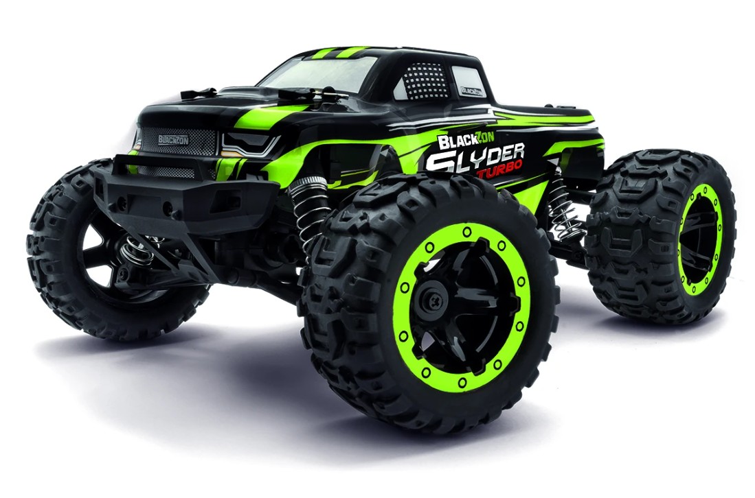 Slyder MT Turbo 1/16 4WD 2S Brushless Monster Truck - Green