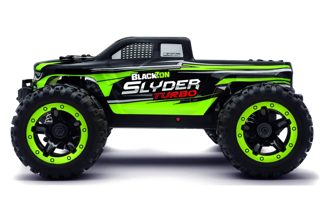 Slyder MT Turbo 1/16 4WD 2S Brushless Monster Truck - Green view 2