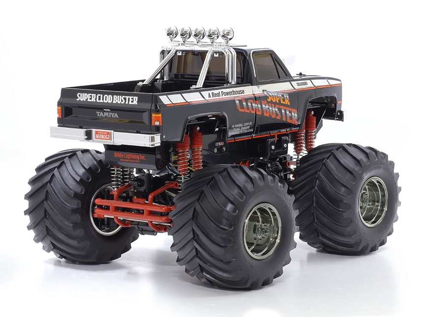 1/10 RC Super Clod Buster Kit, Black Edition, Limited Re-Issue view 2