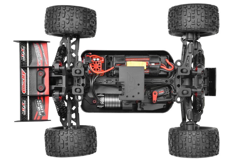 Punisher 4S Monster Truck RTR Version, Red view 5