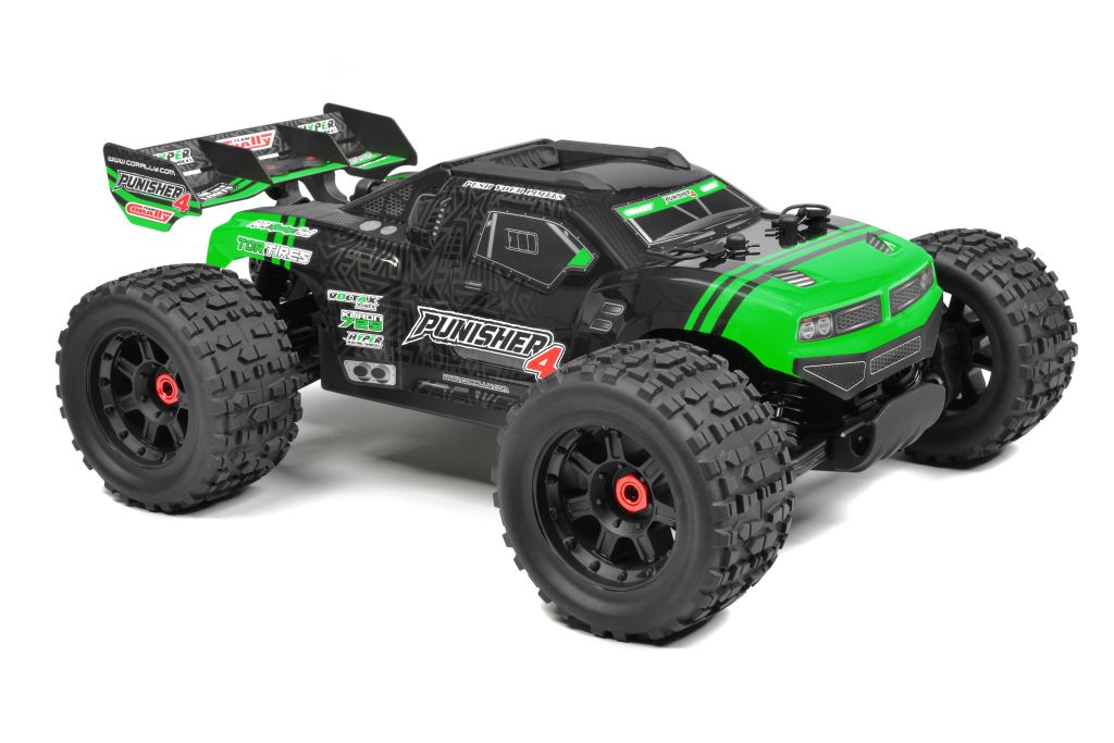 Punisher 4S Monster Truck RTR Version, Green view 2