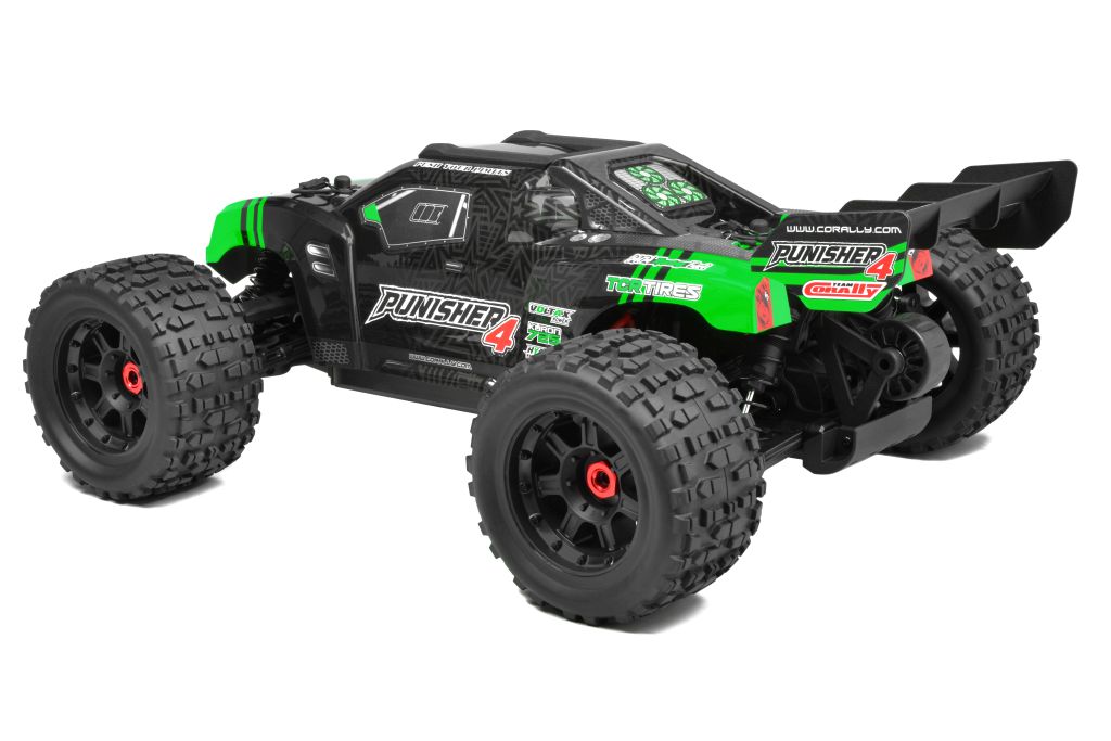 Punisher 4S Monster Truck RTR Version, Green view 3