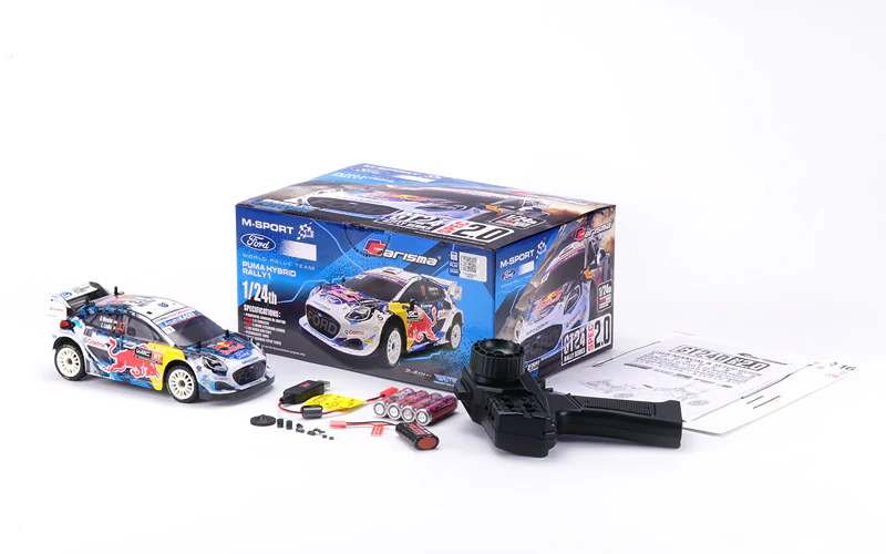 GT24 1/24 Scale 2.0 M-Sport Rally1, 2024 Puma Hybrid, Brushless Micro 4WD RTR with Battery & Charger view 6