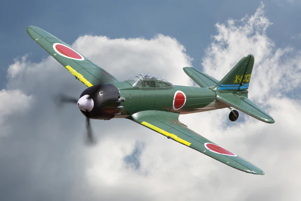 Mitsubishi A6M Zero Micro RTF Airplane with PASS (Pilot Assist Stability Software) System view 4
