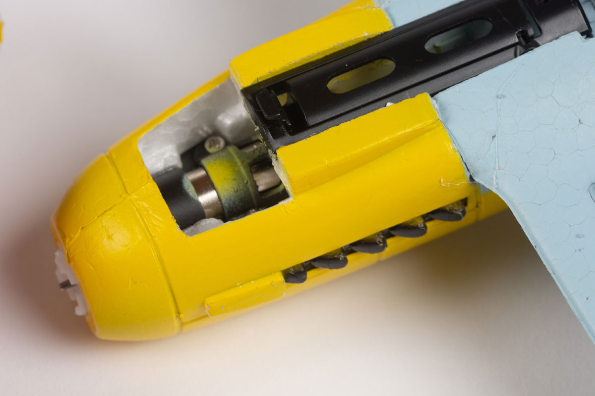 Messerschmitt Bf 109 Micro RTF Airplane with PASS (Pilot Assist Stability Software) System view 3