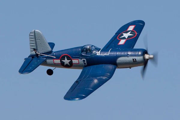 F4U Corsair Jolly Rogers Micro RTF Airplane with PASS (Pilot Assist Stability Software) System view 5