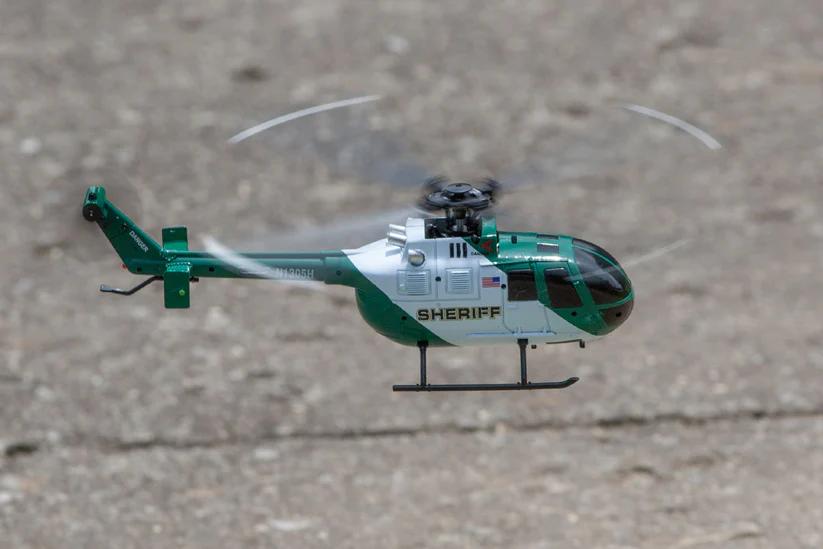 Hero-Copter, 4-Blade RTF Helicopter; Sheriff view 3