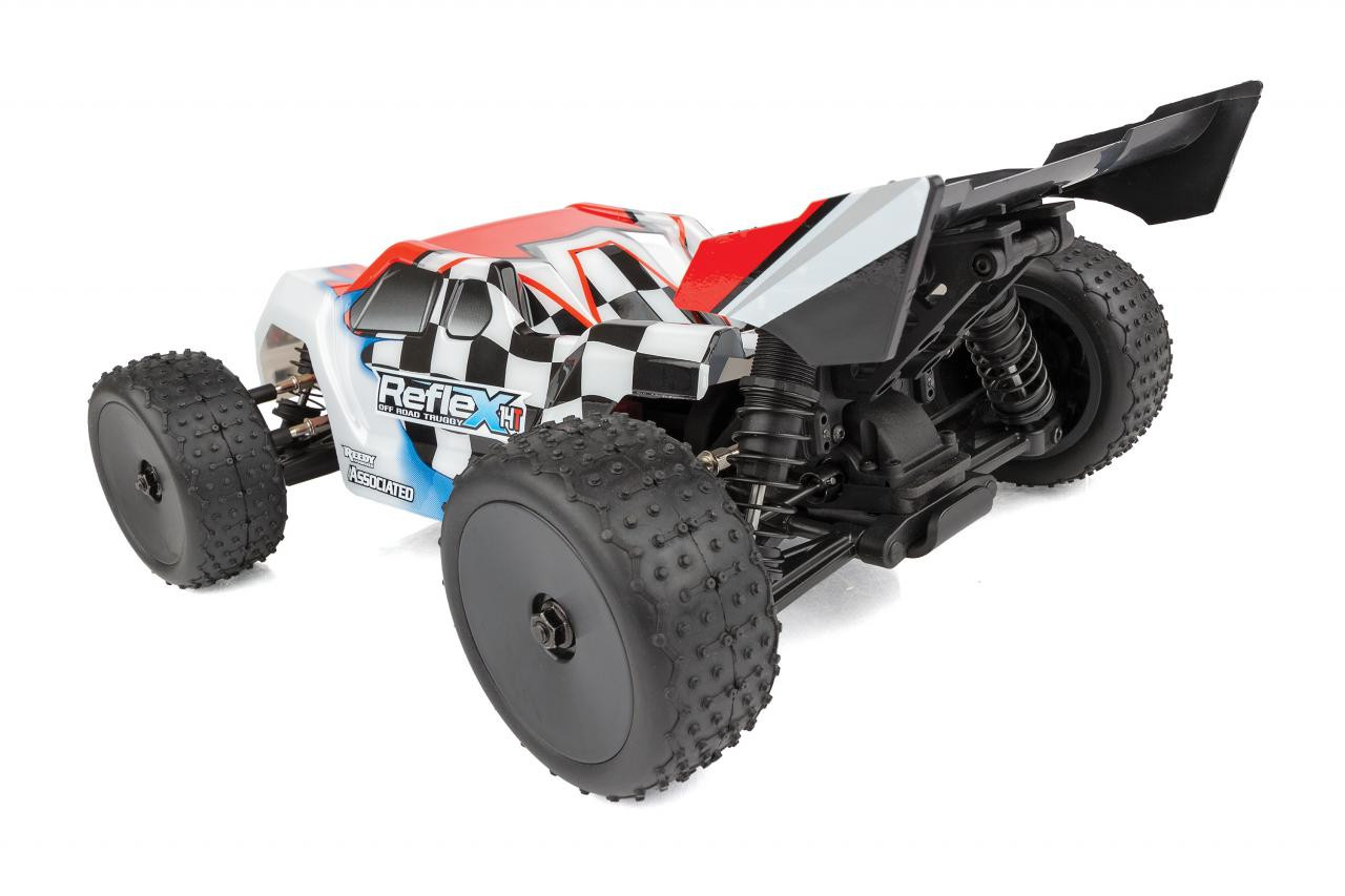 Reflex 14T 1/14 Scale RTR Electric 4WD Truggy, Combo with LiPo Battery and Charger view 2
