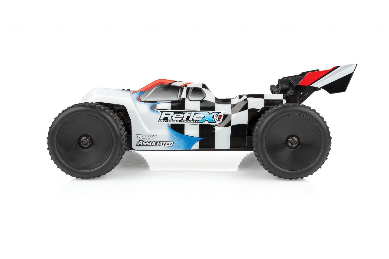 Reflex 14T 1/14 Scale RTR Electric 4WD Truggy, Combo with LiPo Battery and Charger view 4