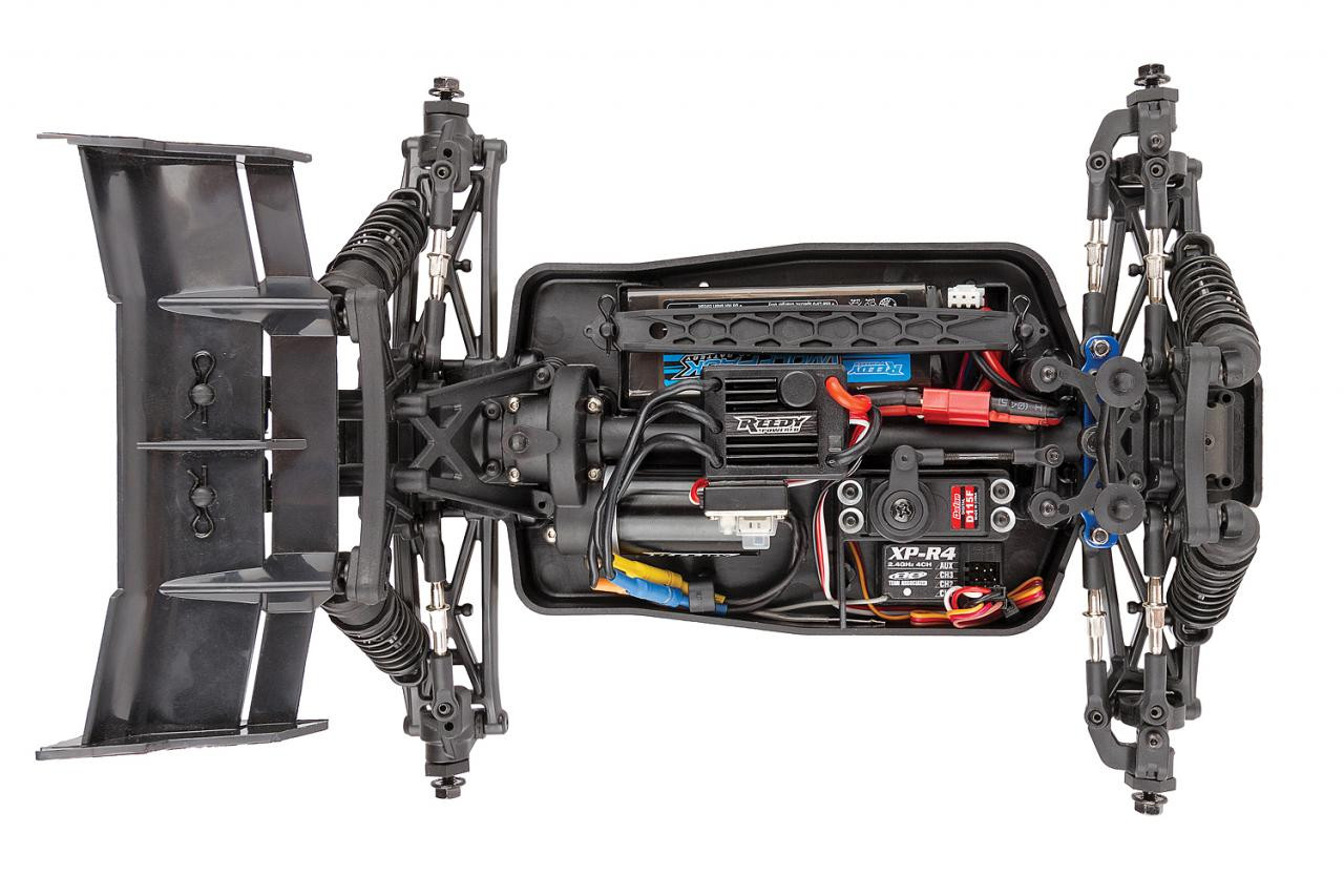 Reflex 14T 1/14 Scale RTR Electric 4WD Truggy, Combo with LiPo Battery and Charger view 6