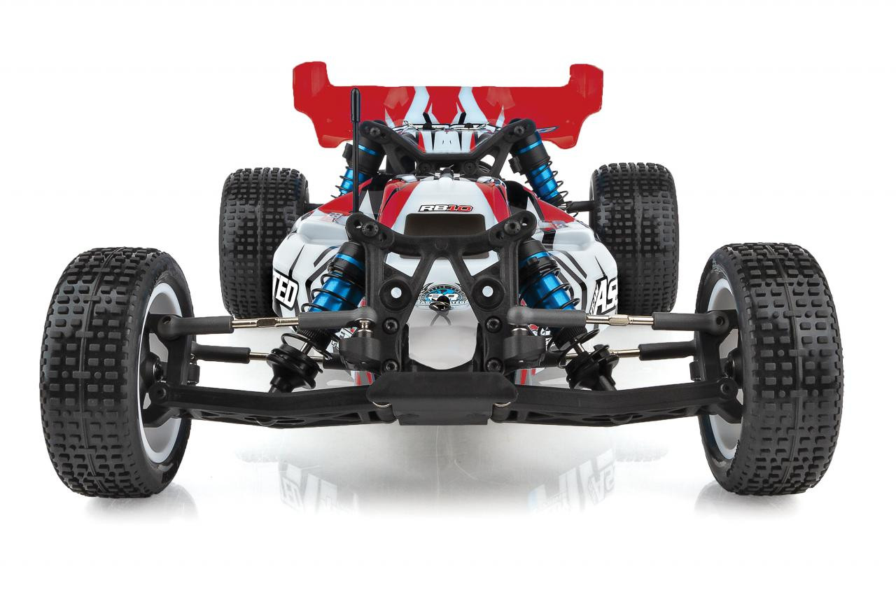 RB10 1/10 Electric Off-Road 2wd Buggy RTR w/LiPo Battery & Charger, Red - Combo view 3