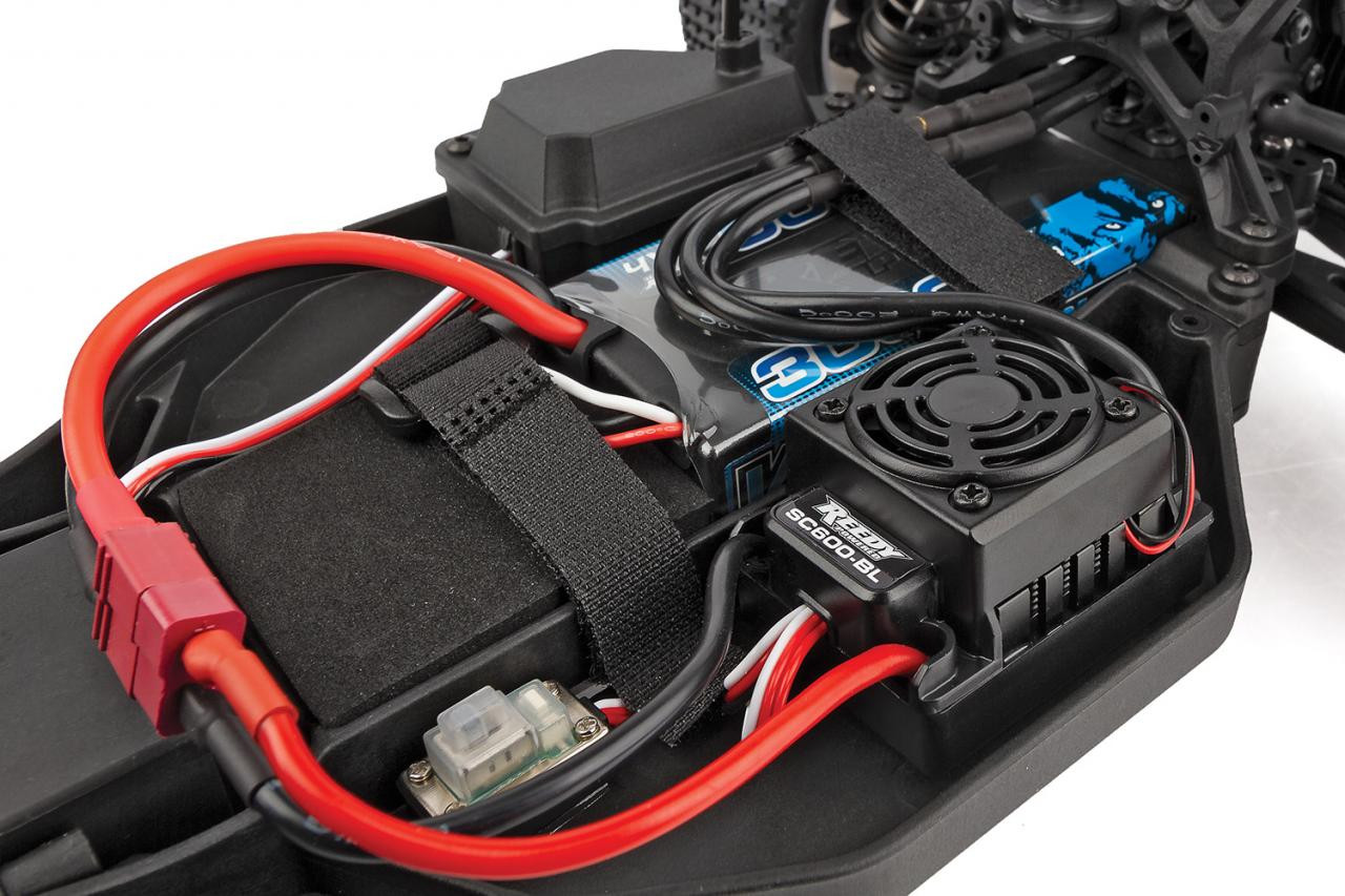 RB10 1/10 Electric Off-Road 2wd Buggy RTR w/LiPo Battery & Charger, Red - Combo view 5