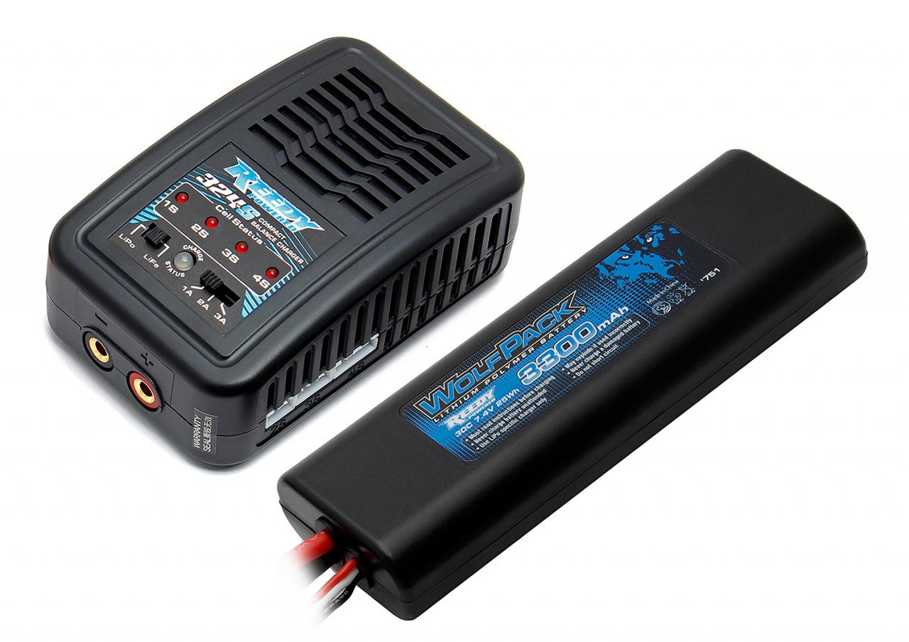 RB10 1/10 Electric Off-Road 2wd Buggy RTR w/LiPo Battery & Charger, Red - Combo view 6