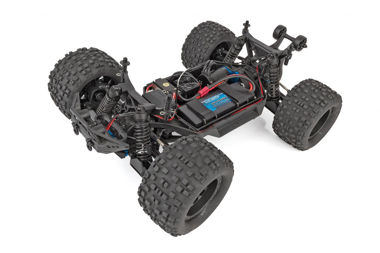 RIVAL MT10 1/10 Scale RTR Electric Brushless 4WD Monster Truck V2, Red view 5