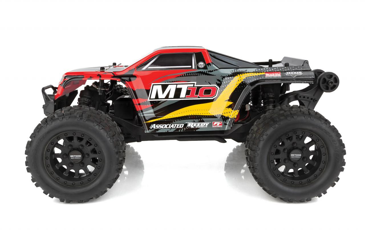Rival MT10 4WD Brushless RTR V2, 3S LiPo Combo view 2