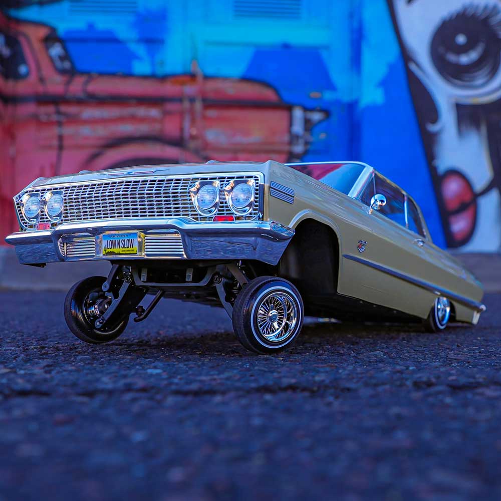 Redcat SixtyThree RC Car - 1:10 1963 Chevrolet Impala Hopping Lowrider view 16