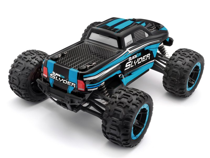 Slyder 1/16th RTR 4WD Electric Monster Truck - Blue view 2