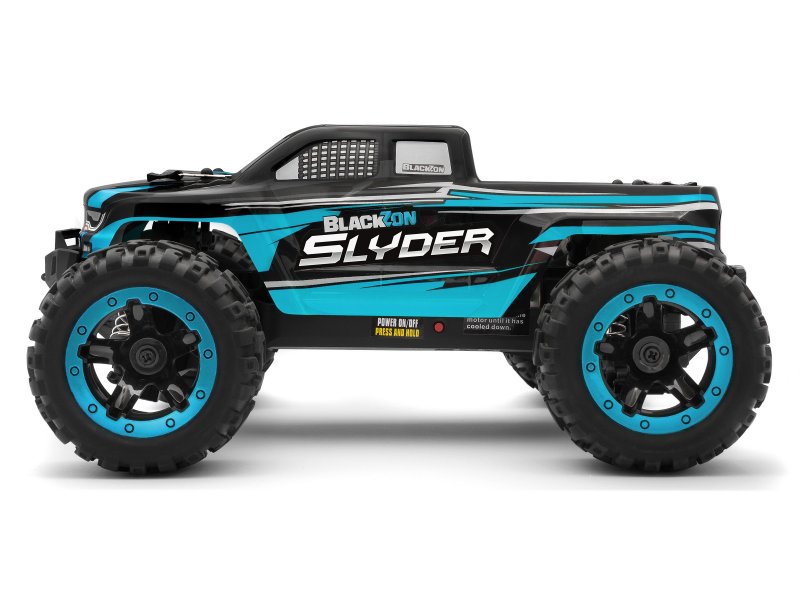 Slyder 1/16th RTR 4WD Electric Monster Truck - Blue view 3