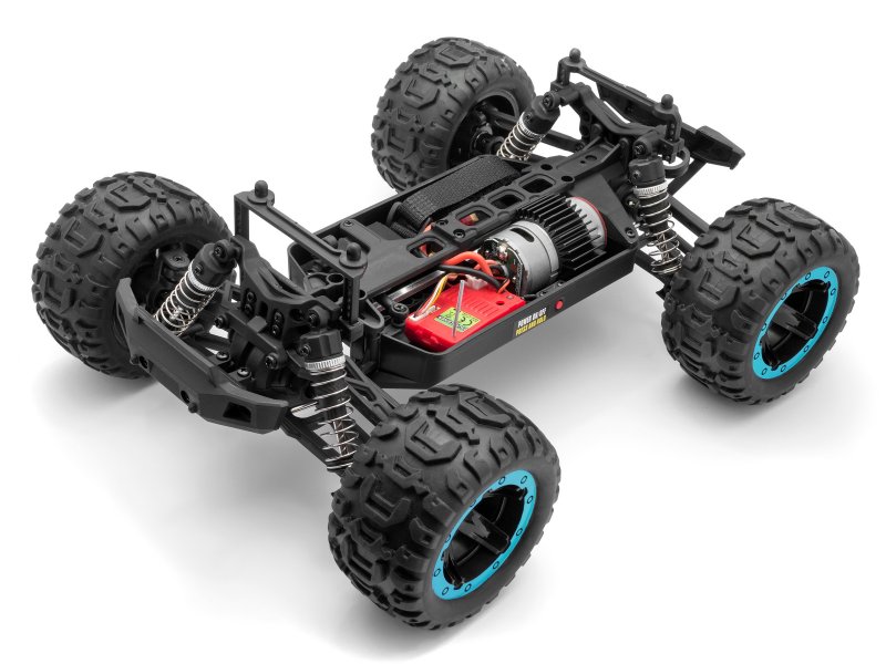 Slyder 1/16th RTR 4WD Electric Monster Truck - Blue view 4