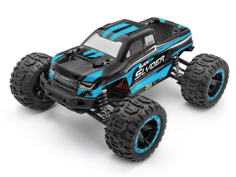 Slyder 1/16th RTR 4WD Electric Monster Truck - Blue view 5