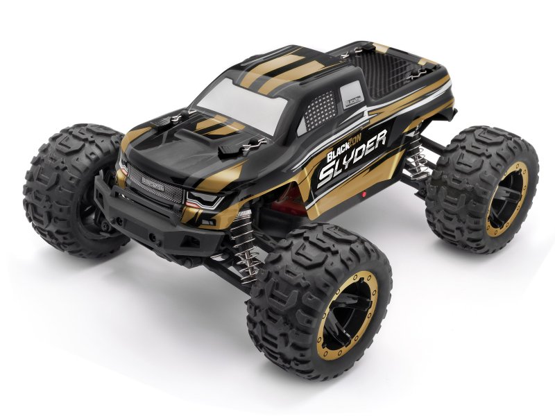 Slyder 1/16th RTR 4WD Electric Monster Truck - RTR - Gold view 2