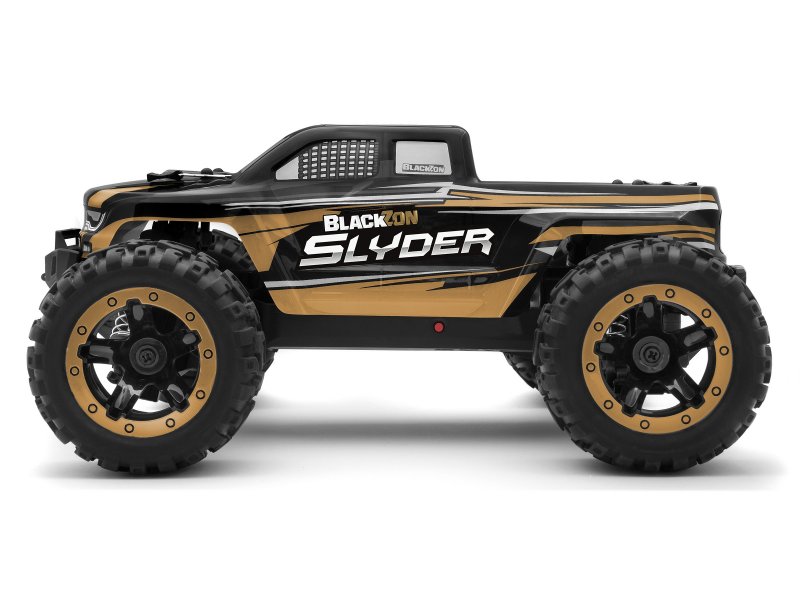 Slyder 1/16th RTR 4WD Electric Monster Truck - RTR - Gold view 4
