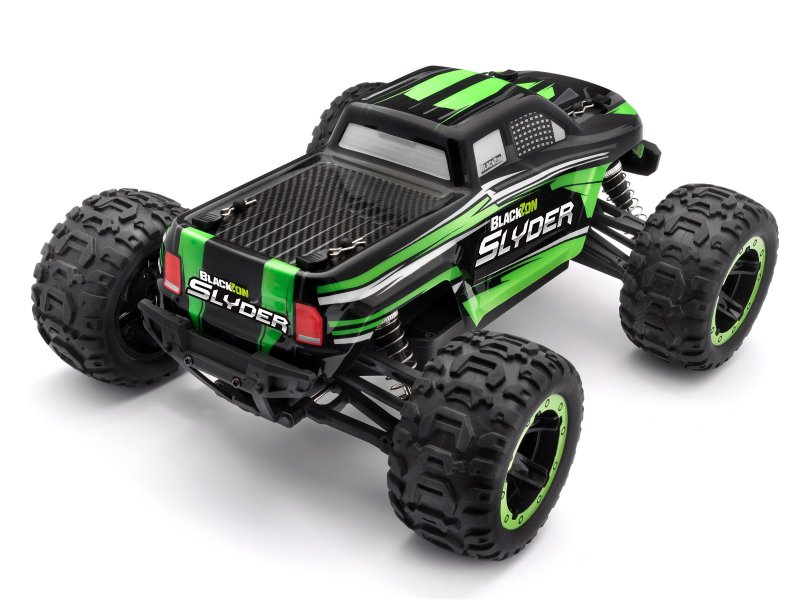 Slyder 1/16th RTR 4WD Electric Monster Truck - RTR - Green view 3