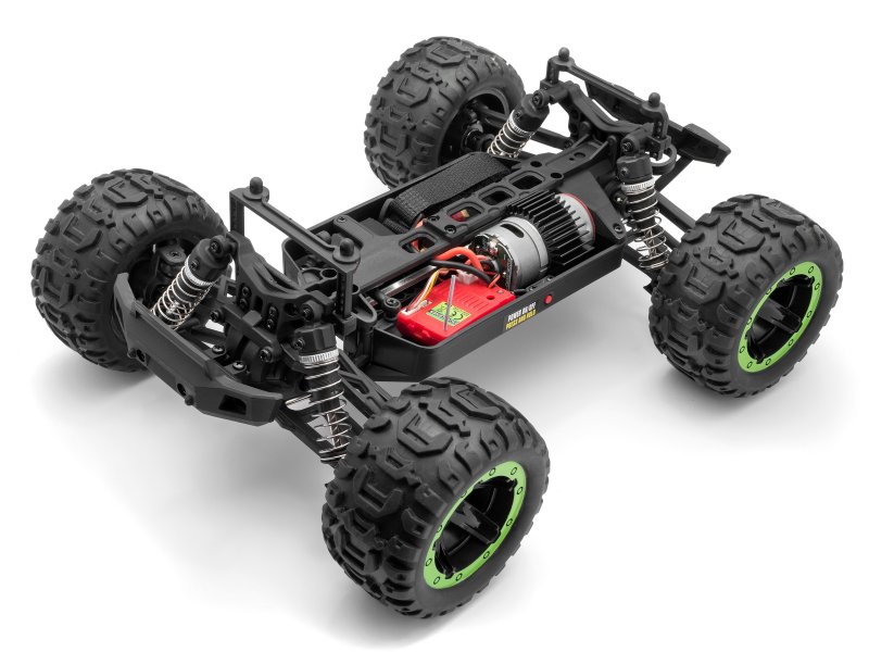 Slyder 1/16th RTR 4WD Electric Monster Truck - RTR - Green view 4