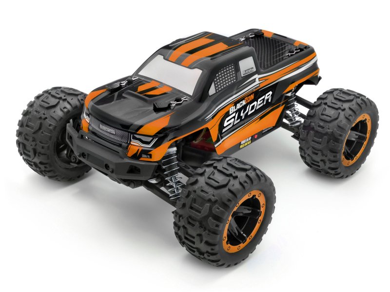 Slyder MT 1/16 4WD Electric Monster Truck - Orange view 3