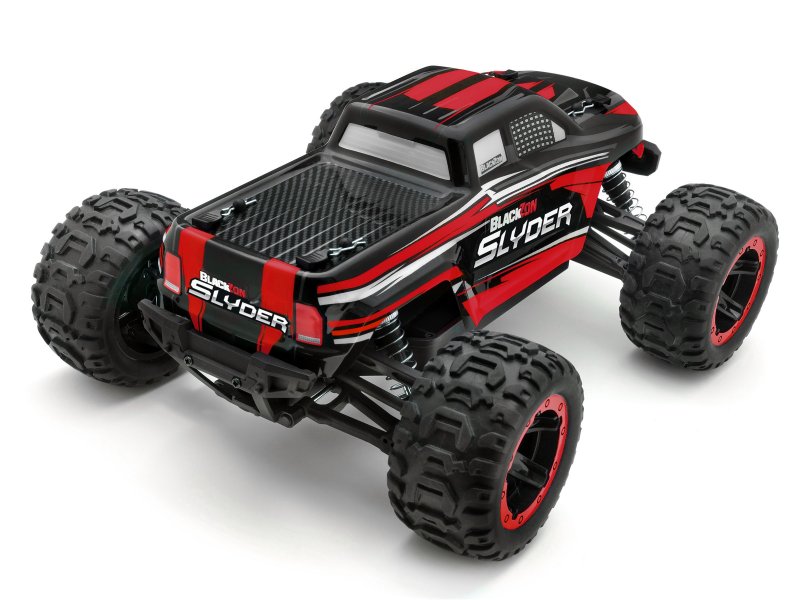 Slyder MT 1/16 4WD Electric Monster Truck - Red view 2