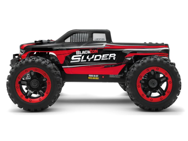 Slyder MT 1/16 4WD Electric Monster Truck - Red view 3